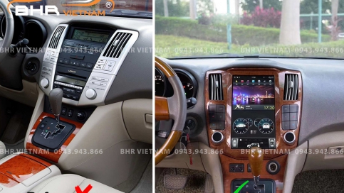 Màn hình DVD Android Tesla Lexus RX330, RX350 2003 - 2007